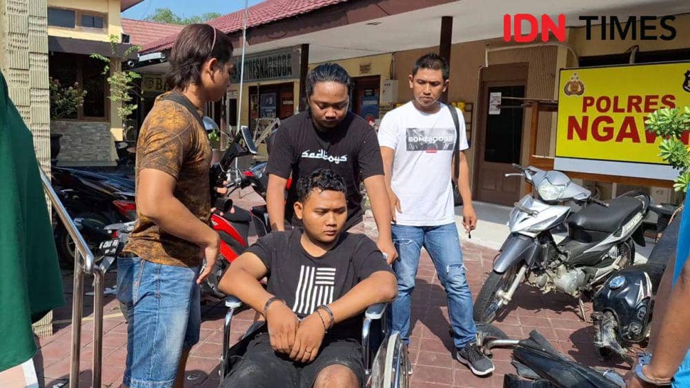 Komplotan remaja spesialis pencuri motor di Ngawi ditangkap polisi. IDN Times/ Riyanto