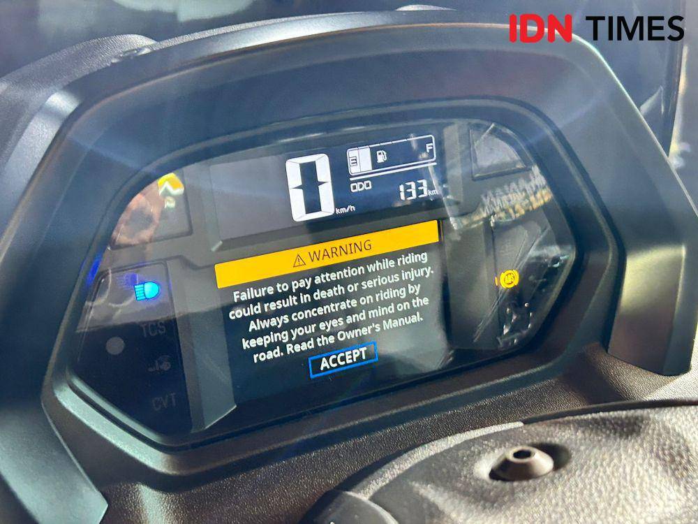 Panel instrumen NMAX Turbo Tech Max (IDN Times/Fadhliansyah)