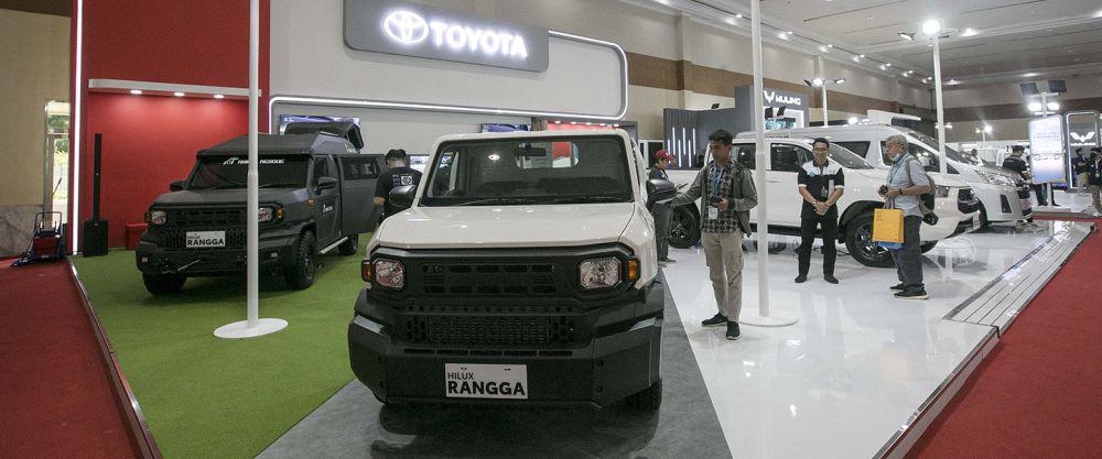 Toyota Expo di Makassar Hadirkan Special Display Hilux Rangga