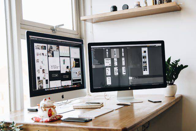 ilusttasi menyusun desain mading (pexels.com/Tranmautritam)
