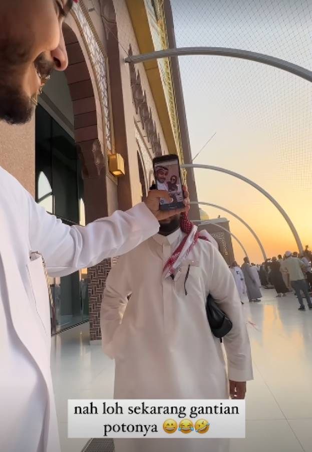 potret Wirda Mansur di Zamzam Tower (instagram.com/wirda_mansur)