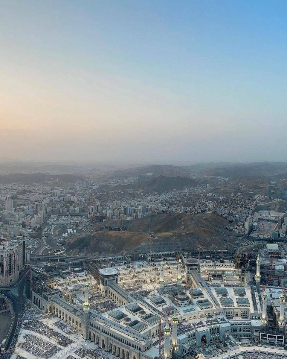 potret Wirda Mansur di Zamzam Tower (instagram.com/wirda_mansur)