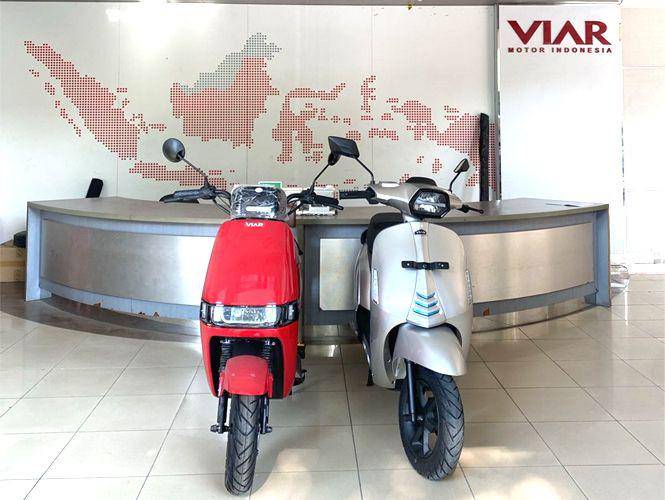 ilustrasi motor listrik Viar (Dok. Viar)