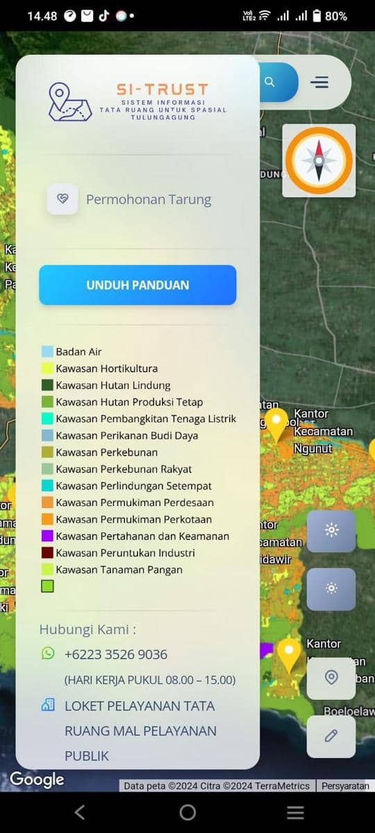 Aplikasi Si-Trust milik Dinas PUPR Tulungagung. IDN Times/ istimewa
