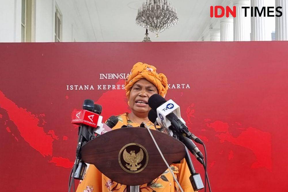 Ketua Majelis Rakyat Papua (MRP) Provinsi Papua, Nerlince Wamuar (IDN Times/Ilman Nafi'an)