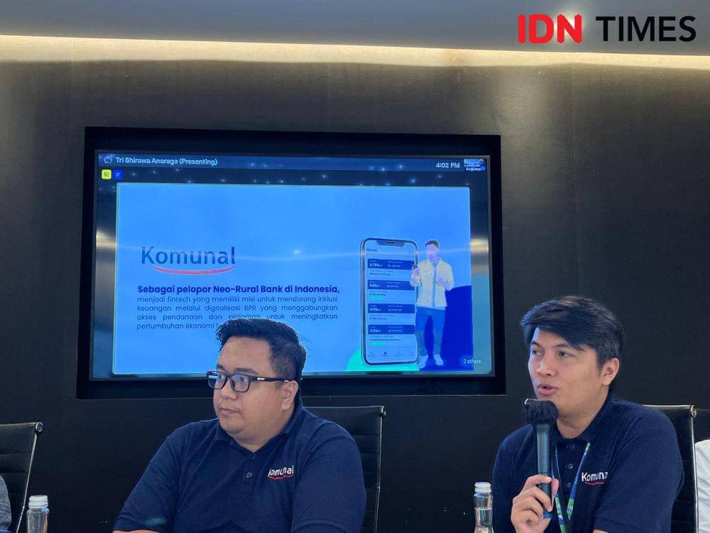 Bussiness Developmenet Manager Deposito BPR by Komunal, Anggoro Putro Wibowo . (IDN Times/Triyan).