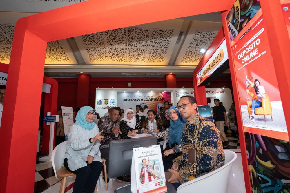 Bank DKI Dorong Penggunaan Transaksi Non Tunai di PRJ