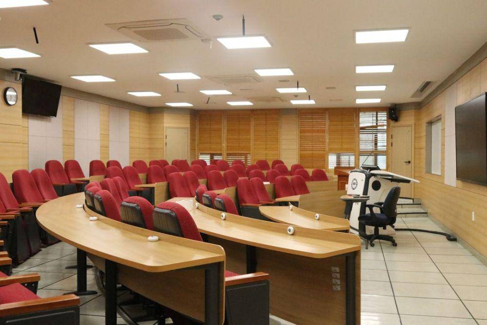salah satu ruang kelas di Hanyang University (instagram.com/hanyang_univ)