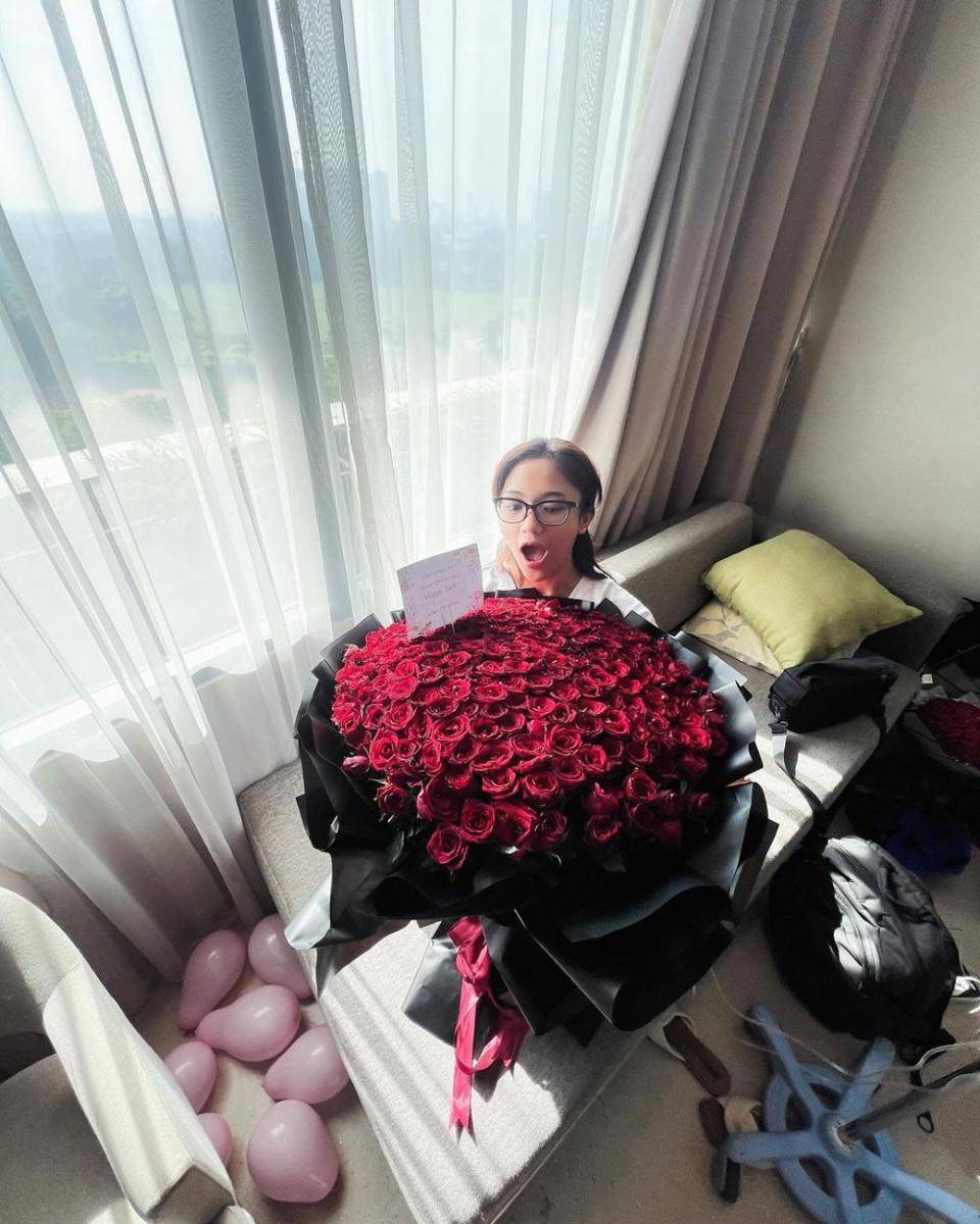 potret ulang tahun Marion Jola (instagram.com/lalamarionmj)