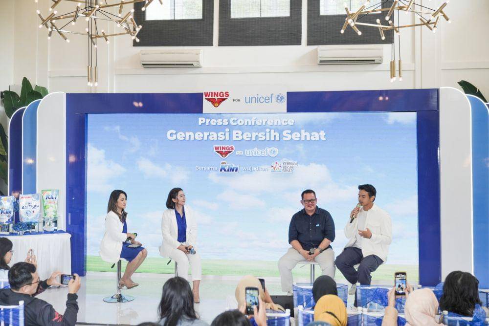 Press Conference Generasi Bersih Sehat (Dok. WINGS)