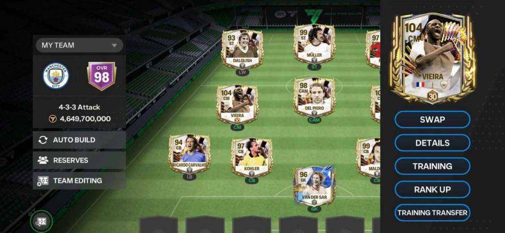Potret kartu pemain untuk edisi Euro di EA Sports FC Mobile 2024. (ea.com)
