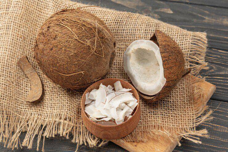 ilustrasi coconut flake (freepik.com/freepik)