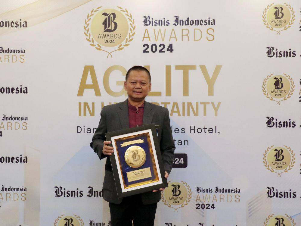 PT Permodalan Nasional Madani (PNM) meraih penghargaan Special Award dalam ajang Bisnis Indonesia Award (BIA) 2024 yang digelar di Jakarta, pada Kamis (13/6/2024). (Dok. PNM)