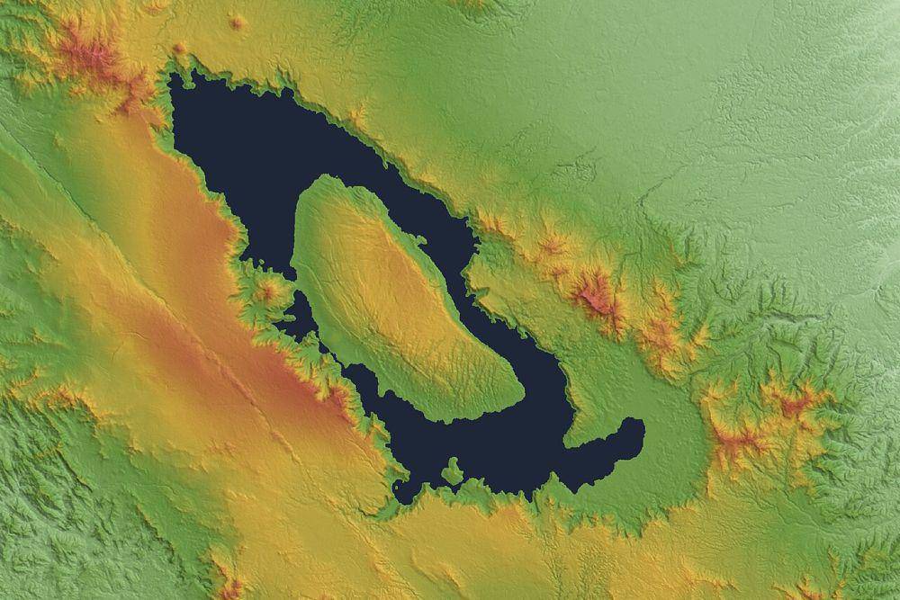 peta Danau Toba dan Kaldera Toba di Sumatra, Indonesia (commons.wikimedia.org/Batholith)