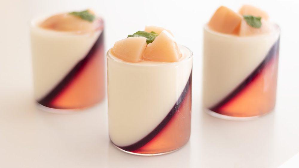 Resep Peach Panna Cotta, Hidangan Penutup yang Bikin Lidah Bergoyang