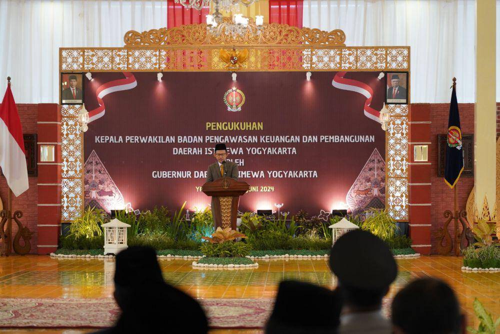 Pengukuhan Kepala BPKP DIY. (Dok. Istimewa)