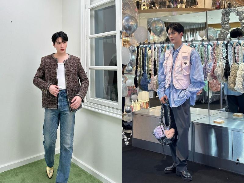 7 Inspirasi Outfit Smart Casual ala Sarin Ronnakiat, Classy Manly!