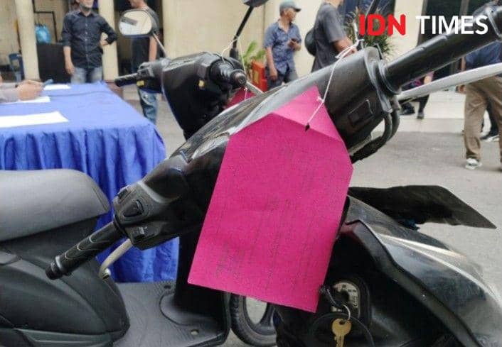 Ilustrasi sepeda motor curian (IDN Times/Eko Agus Herianto)