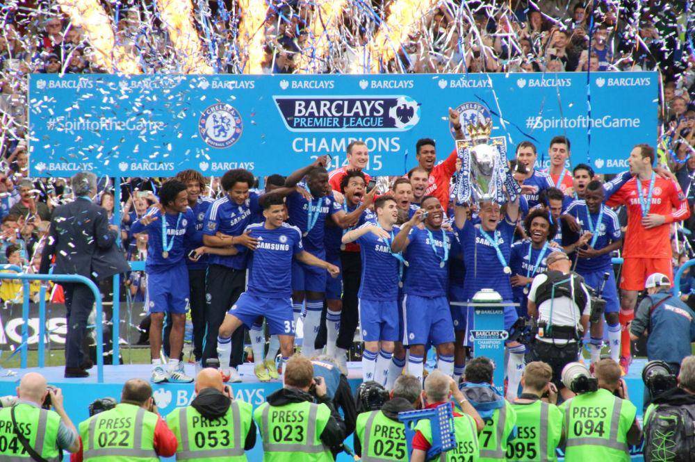 Kemenangan Chelsea dalam English Premier League 2015 (Wikimedia Commons)