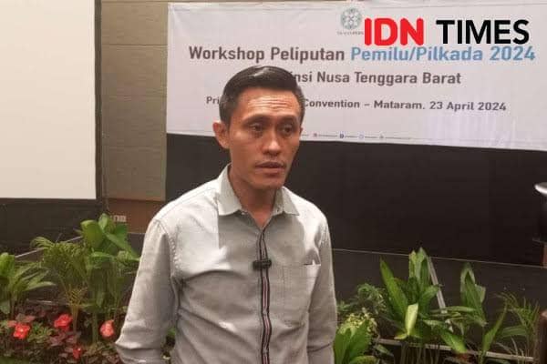 Komisioner KPU NTB Agus Hilman. (IDN Times/Muhammad Nasir)