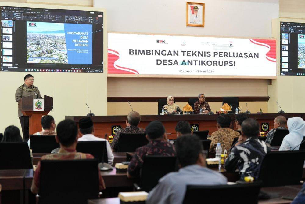 Pemprov Sulsel mengusulkan 21 desa ditetapkan sebagai Desa Antikorupsi. (Dok. Humas Pemprov Sulsel)