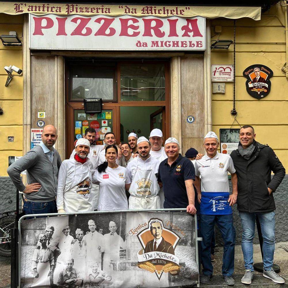 Potret L'Antica Pizzeria da Michele, Italia (damichele.net)