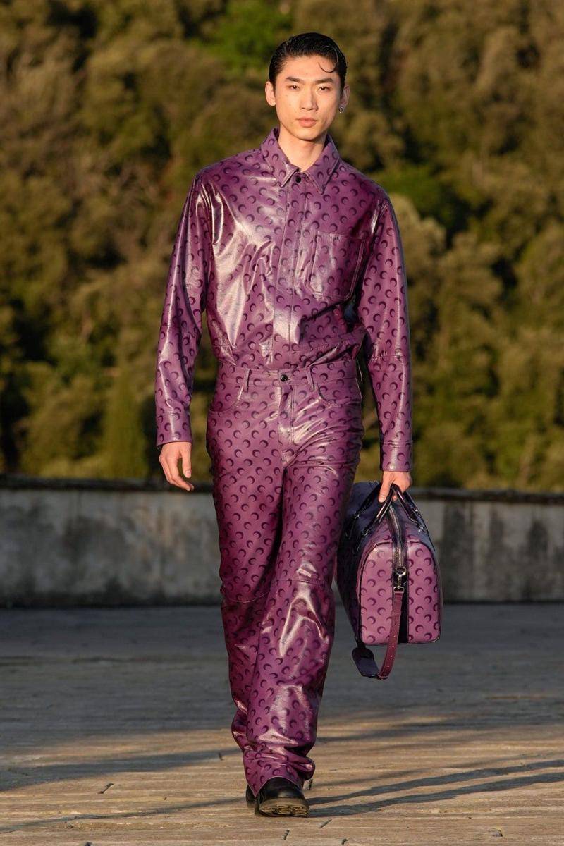Marine Serre Menswear Collection - Pitti Uomo 106 (instagram.com/image_models)