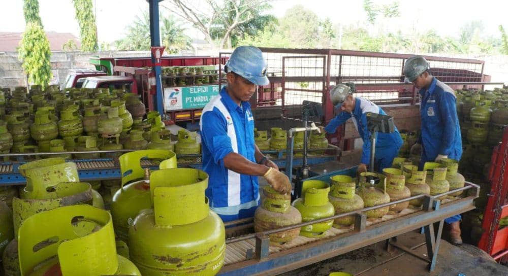 Pertamina tambah pasokan tabung LPG 3 kg jelang Idul Adha (Dok. Pertamina)