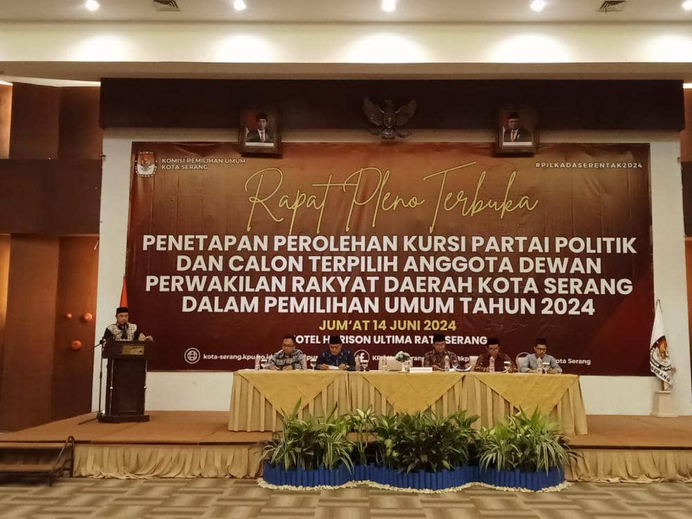 Daftar Nama 45 Caleg Terpilih DPRD Kota Serang