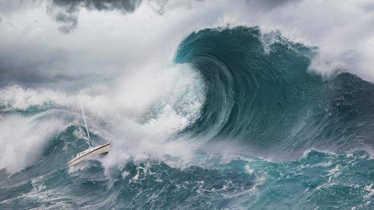 Ilustrasi tsunami (reference.com)