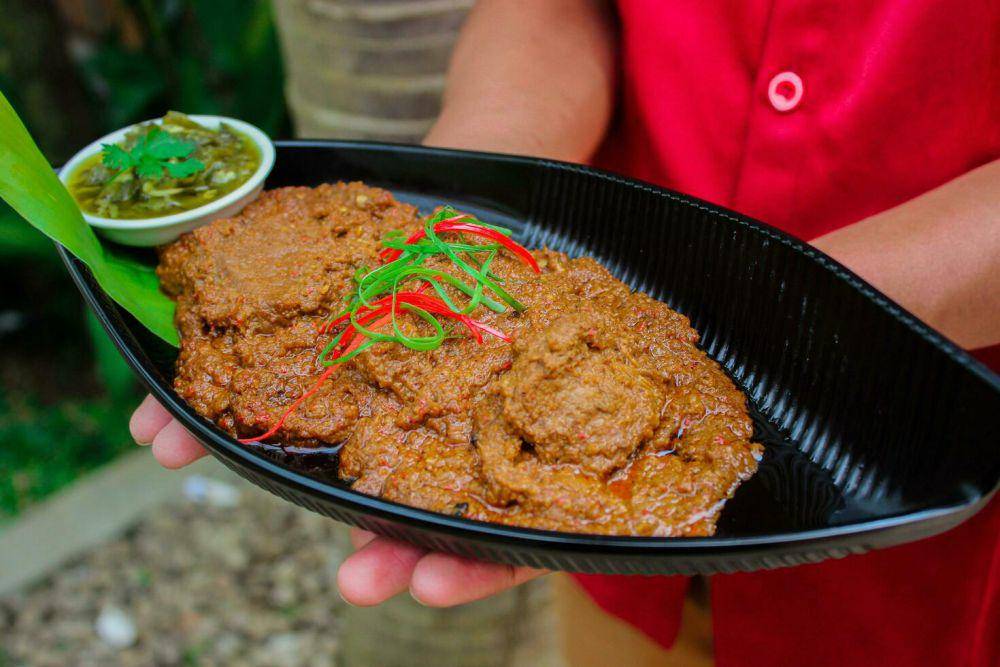 Ilustrasi rendang sapi (vecteezy.com/storaspace)