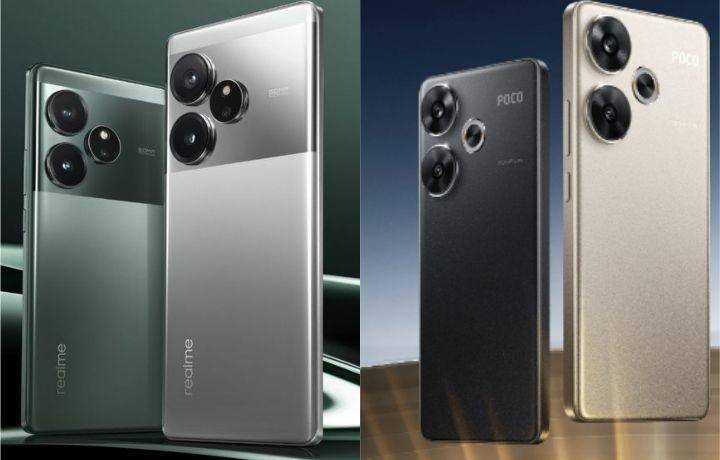realme GT 6 dan POCO F6 (instagram.com/realmemalaysia | po.co)