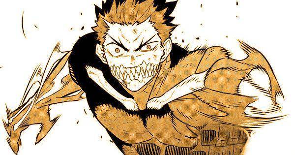 Transformasi parsial Kafka ( Dok. Shueisha / Kaiju No. 8 )