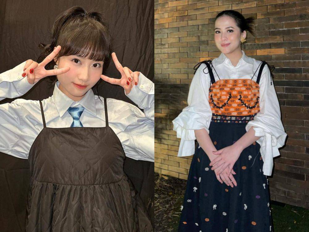 Muthe JKT48 dan Adhisty Zara (instagram.com/jkt48.muthe_ | instagram.com/zaraadhsty)