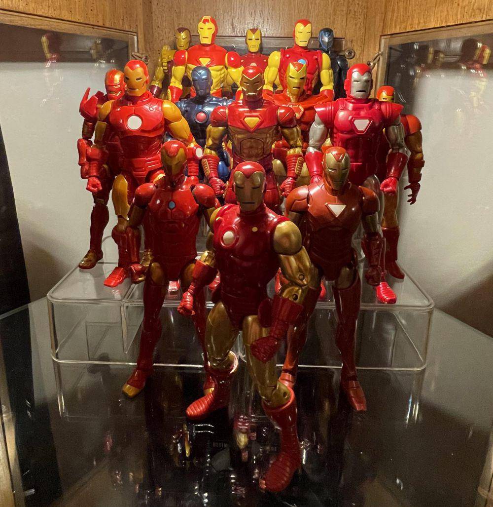 potret koleksi Iron Man (reddit.com/user/Xetrev-)