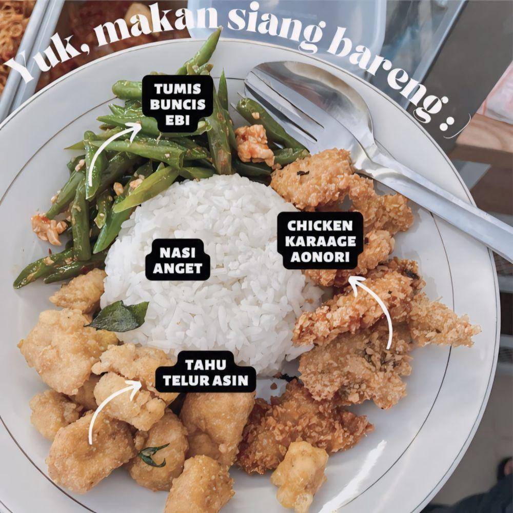 potret masakan di Warung Nasi Tunjuk-Tunjuk (instagram.com/tunjuktunjuk.serpong)