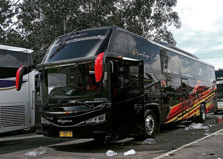 ilustrasi Mercedes - Benz OH 1626 body Tentrem AVANTE H7 Facelift (facebook.com/Muhammad Rizky Ramdani)