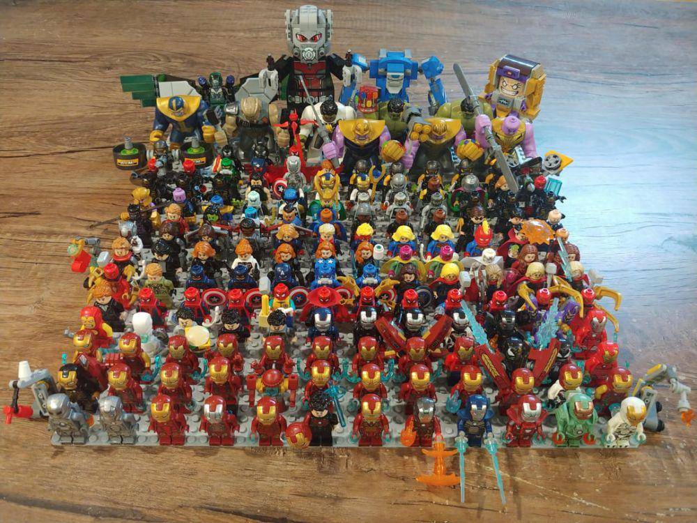 potret koleksi Iron Man (reddit.com/user/YodasChick-O-Stick)