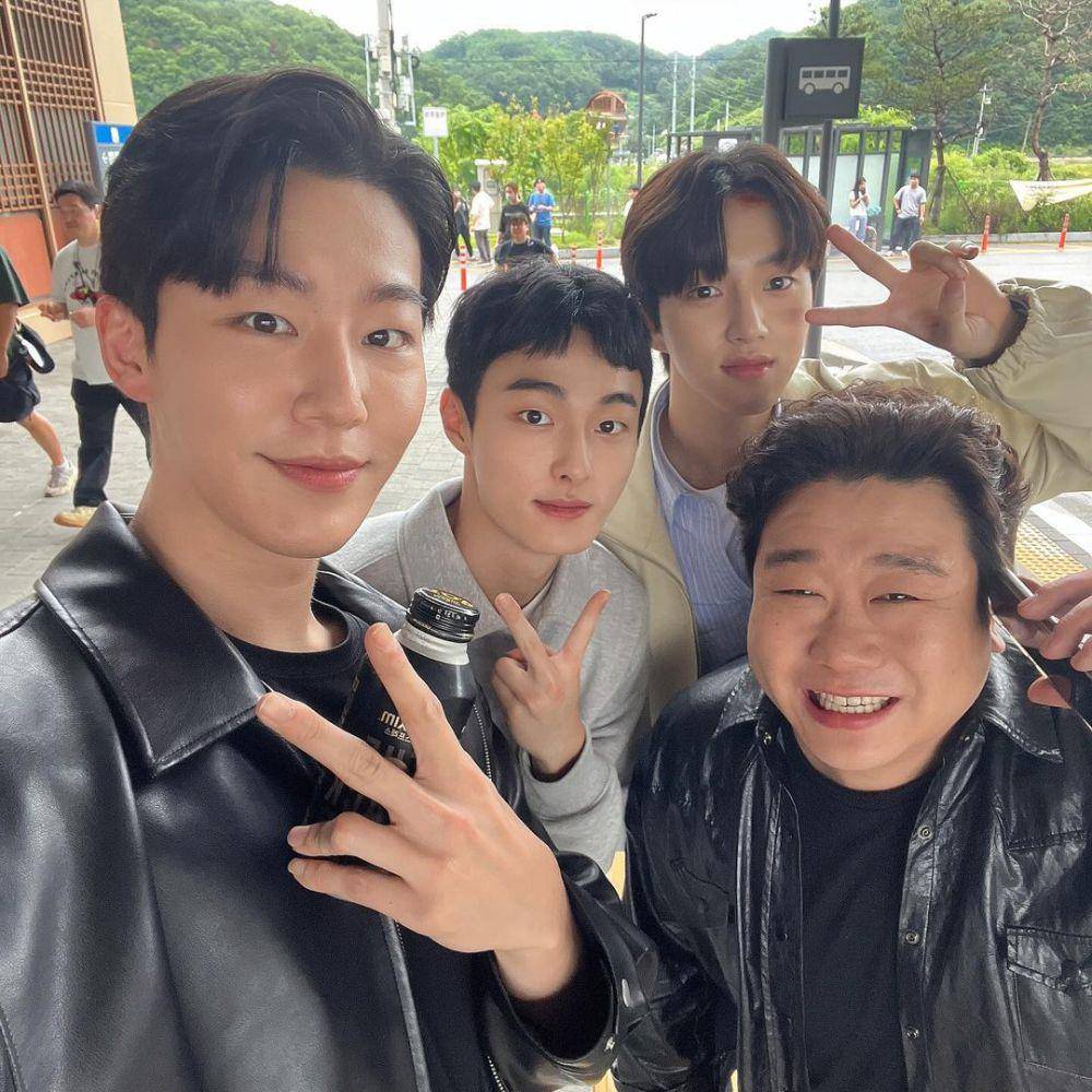 potret keseruan pemain High School Return of a Gangster (instagram.com/one__tm_)