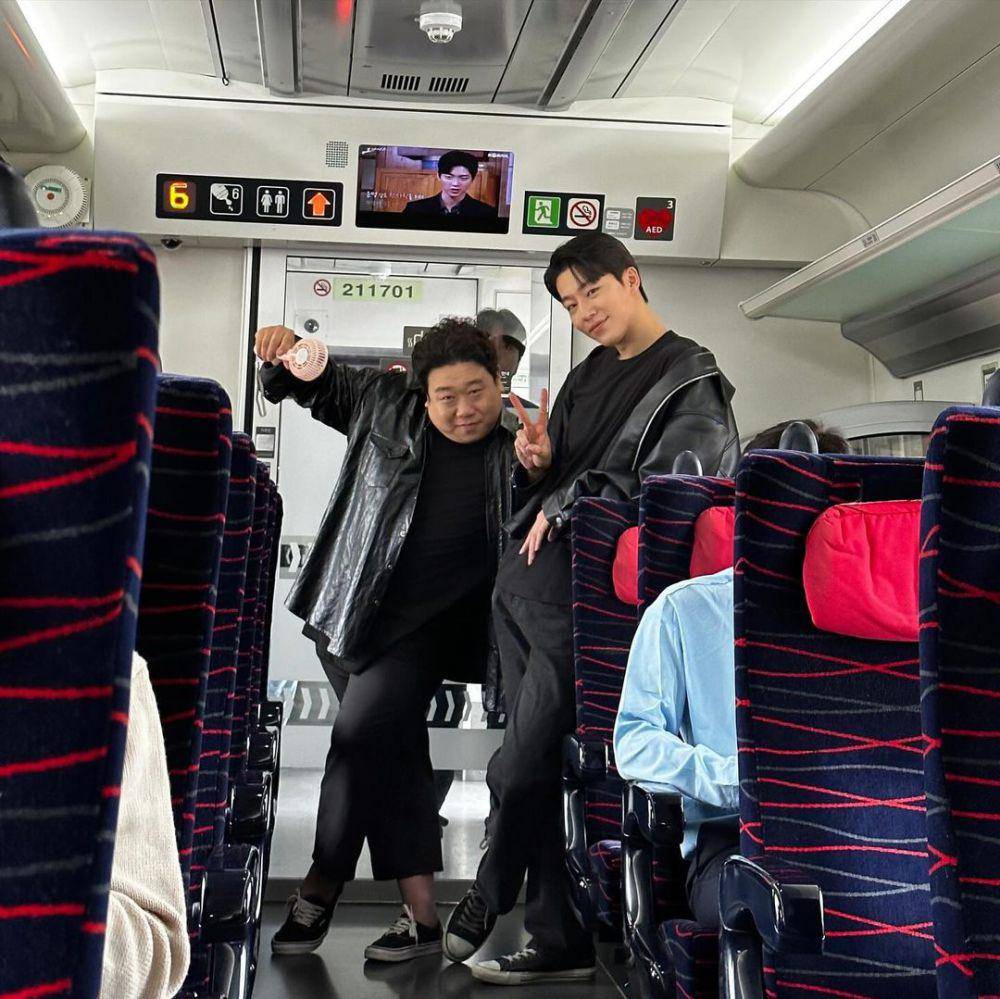 potret keseruan pemain High School Return of a Gangster (instagram.com/one__tm_)