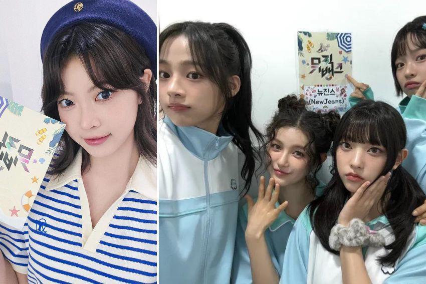 7 Momen Eunchae LE SSERAFIM dan NewJeans Ngobrol Off Cam, Bukti Akur!
