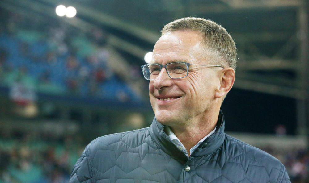 Ralf Rangnick melatih Manchester United sebelum menerima pinangan timnas Austria. (twitter.com/RBLeipzig_EN)
