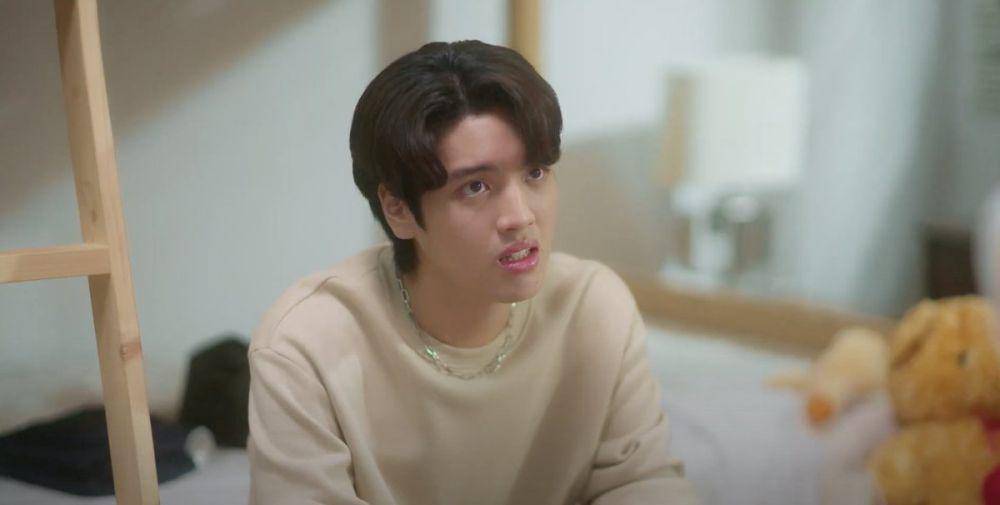 Ashi Peerakan dalam cuplikan Only Boo!. (x.com/OnlyBooSeriesTH)
