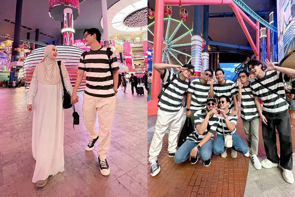 8 Potret Babymoon Anisa Rahma ke Malaysia, Berasa Lagi Study Tour