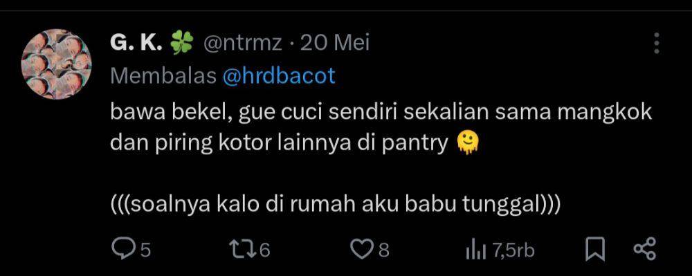 momen lucu hari pertama kerja (x.com/ntrmz)