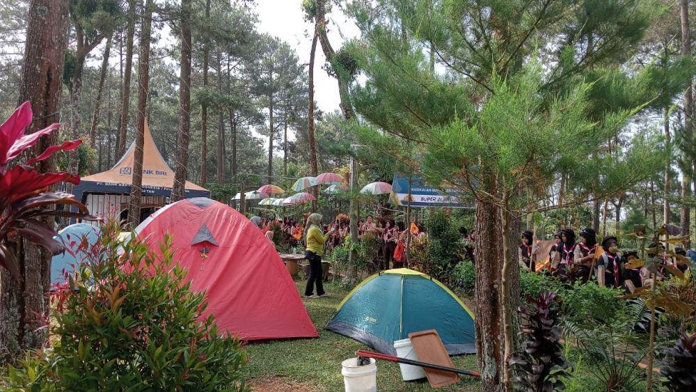 Buper Alastuwo Magetan Diserbu Pelajar Liburan Sekolah