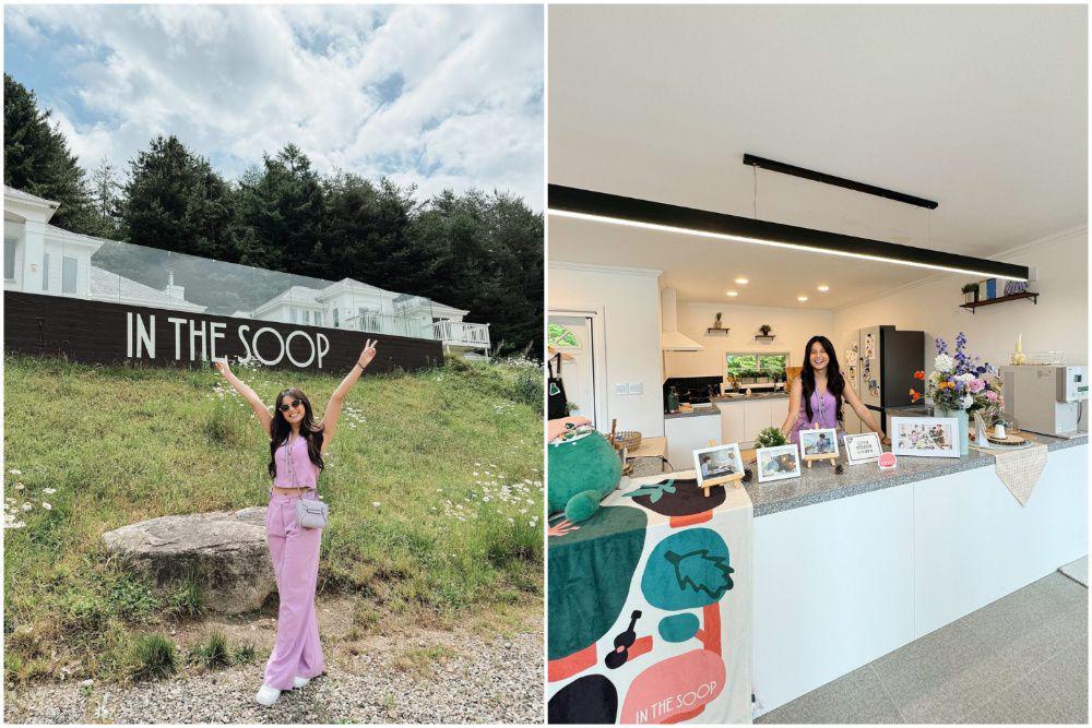 Potret Yunita Siregar Tour ke Lokasi Syuting In The SOOP BTS, Happy!