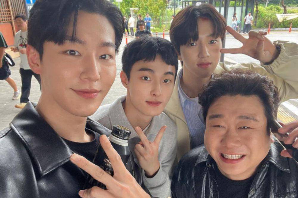 potret keseruan pemain High School Return of a Gangster (instagram.com/one__tm_)