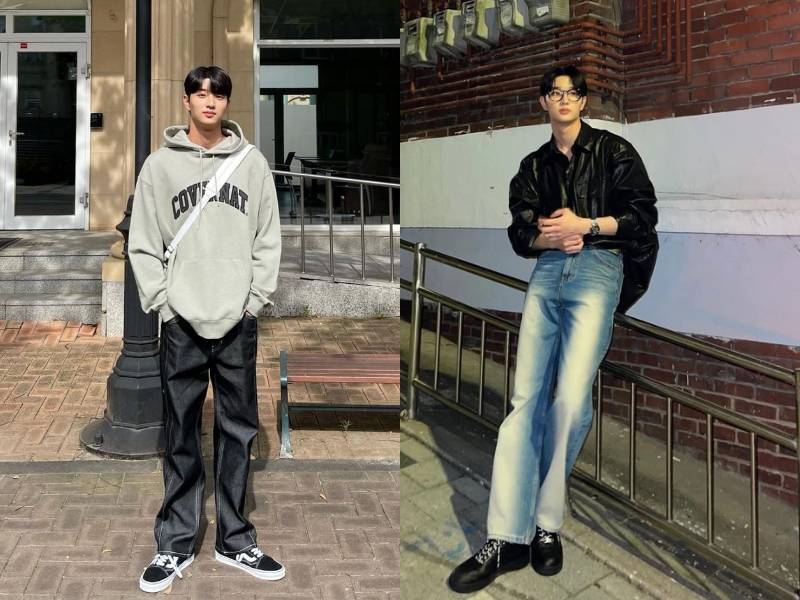 outfit traveling ala Kim Jae Won (instagram.com/rlawodnjs_)