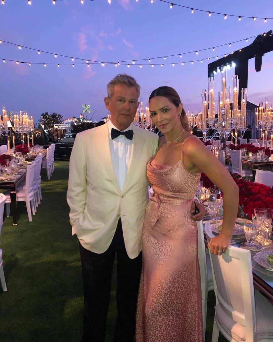 Gaya Couple David Foster dan Katharine McPhee. (instagram.com/davidfoster)